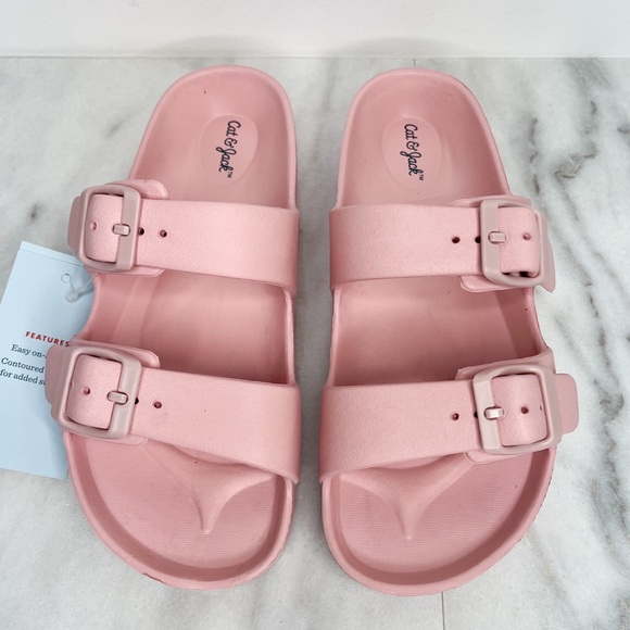 Kids Noa Slip-On Footbed Sandals - Cat & Jack - Picture 2 of 3